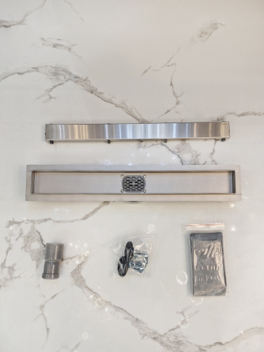 Душевой лоток AltroBagno Livello AltroBagnoLivello071207Cr напольный - фото 5