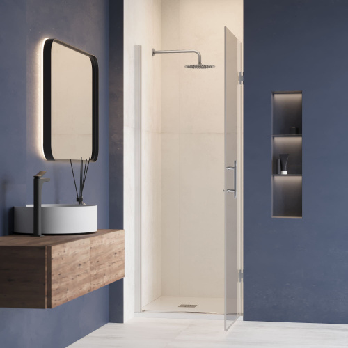 Душевая дверь RGW Hotel 350601109-11 90х195 стекло прозрачное профиль хром глянцевый - фото 2