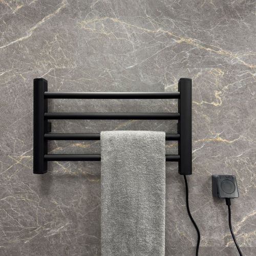 Полотенцесушитель Fixsen FX-7200B-2 50х30 электрический черный - фото 4