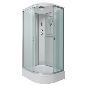 Душевая кабина Niagara Classic 339844LP 90х80 асимметричная с крышей ориентация левая