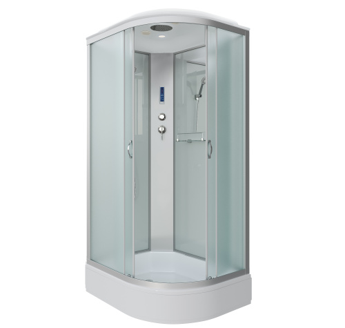 Душевая кабина Niagara Classic 339844LP 90х80 асимметричная с крышей ориентация левая