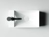 Раковина из сантехнического фарфора Ceramica Nova ELEMENT CN5008 40х20 подвесная цвет белый 1 отверстие под смеситель