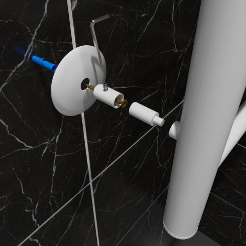 Полотенцесушитель Маргроид Вид 10 10-8050-1049-9016R 53х81 электрический белый матовый - фото 5