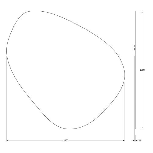 Зеркало в ванную Evoform Primary BY 0117 100х100 - фото 2