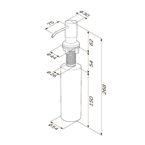 Дозатор Am.Pm X-Joy A8437111 - фото 5