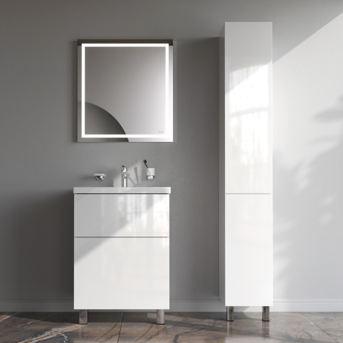 Тумба под раковину Am.Pm Gem M90FSX06022WG32 60х41х81 напольная цвет белый - фото 5