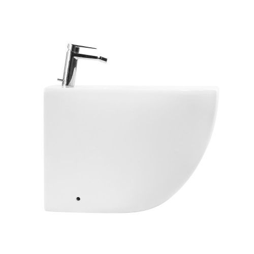 Биде напольное BelBagno SFERA-R BB2141B цвет белый - фото 2