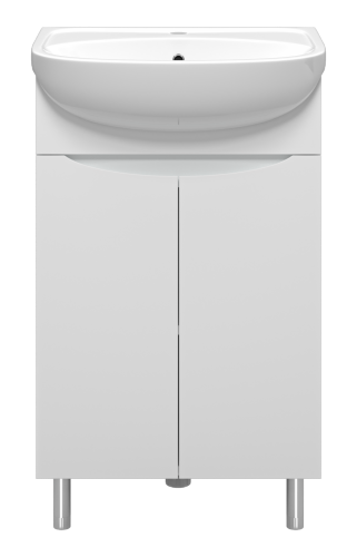 Тумба под раковину Misty Смайл Э-Сма01050-031Пр 49х30х70 напольная - фото 2