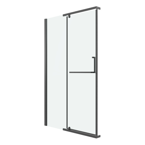 Душевая дверь Grossman Pragma 100.K33.03.120.42.00 120х195 стекло прозрачное профиль графит - фото 2