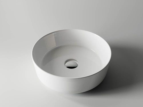 Раковина из сантехнического фарфора Ceramica Nova ELEMENT CN5001 40х40 накладная цвет белый - фото 5