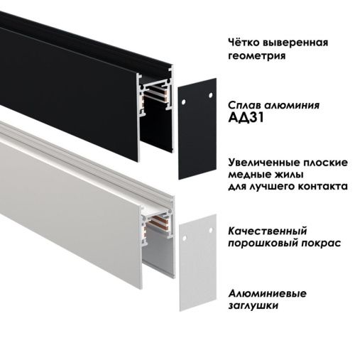 Шинопровод Novotech Flum (Флум) 135155 - фото 5