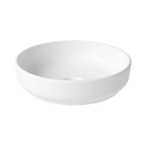 Раковина из сантехнического фарфора Lavinia Boho Bathroom Sink Slim 33311005 40х40 накладная цвет белый без отверстий под смеситель - фото 3