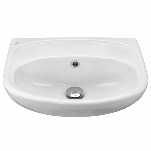 Раковина из сантехнического фарфора Santek Анимо 1WH110493 39х50 подвесная цвет белый - фото 2