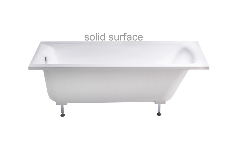 Ванна из искусственного камня Astra-Form Нью-Форм 01010062 180х80 пристенная прямоугольная с ножками - фото 3