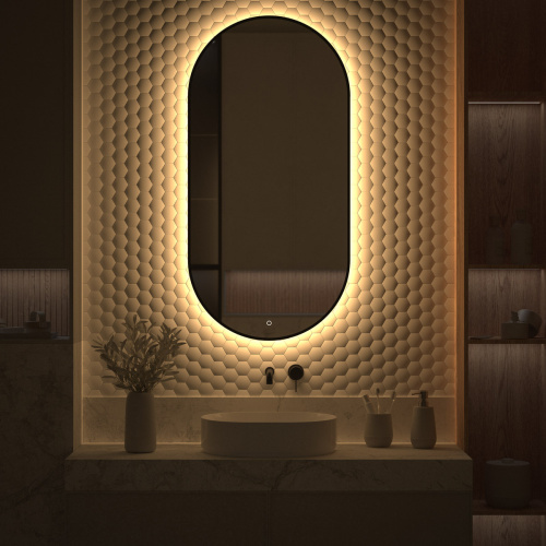 Зеркало в ванную Defesto AURA DF 2936S 60х120 - фото 5