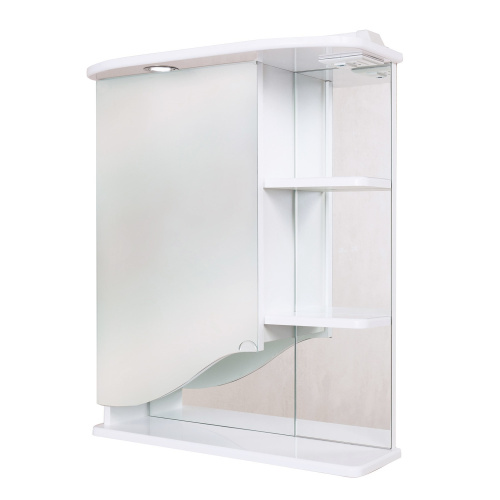 Зеркало-шкаф Onika Виола 206004 60х25х71 подвесной цвет белый