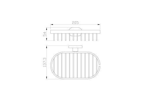 Мыльница с держателем Wonzon & Woghand First WW-8424-LG - фото 2