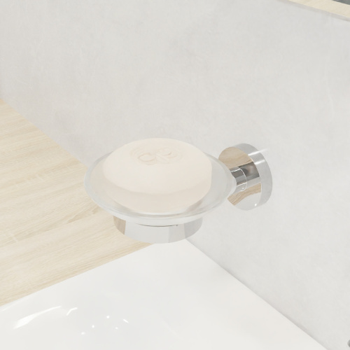 Мыльница Fixsen Comfort chrome FX-85008 - фото 3