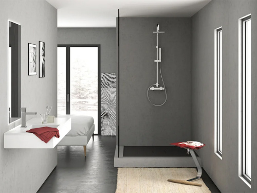 Душевая стойка Mamoli Shower Systems 383708420021 настенная хром - фото 2