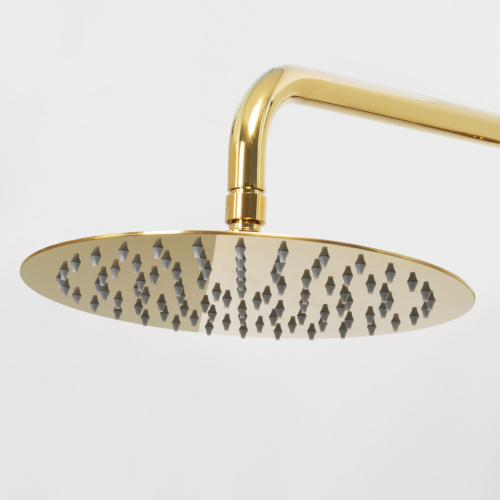 Душевая стойка WasserKRAFT Sauer BK17101PG настенная цвет золото - фото 2