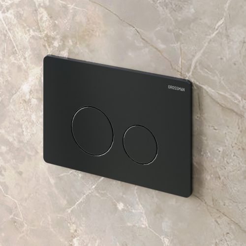 Клавиша смыва механическая Grossman Style 700.K31.05.21M.21M цвет черный - фото 3