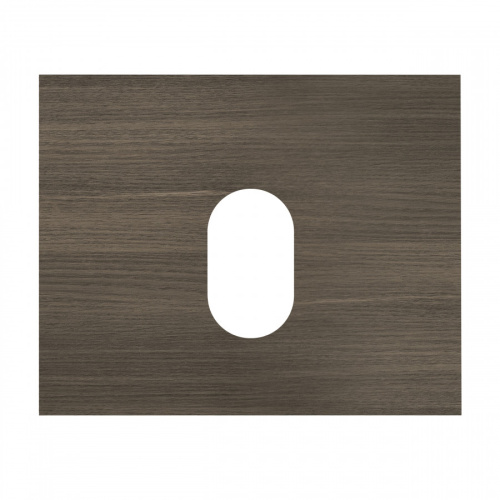 Столешница Roca The Gap A857418402 59х46 накладная цвет темно-коричневый - фото 2