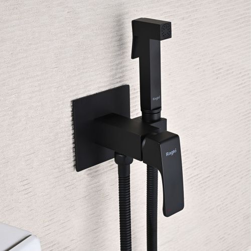 Гигиенический душ со смесителем Raglo R01.52.06 черный - фото 4