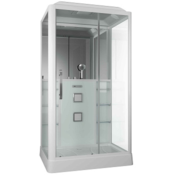 Душевая кабина Grossman GR127R 120х90 прямоугольная с крышей ориентация правая