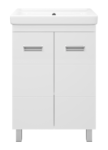 Тумба под раковину Misty Селена П-Сел01060-01Пр 55х44х70 напольная - фото 2