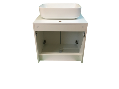 Тумба с раковиной Sintesi STL.W7019_SIN-LVB-APP-409WM 60х55х50 подвесная цвет белый - фото 3