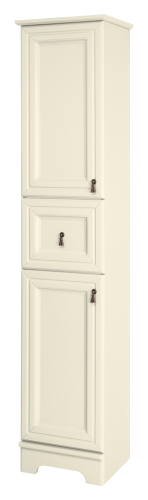 Шкаф-пенал Misty Лувр П-Лвр04035-1014Л 38х31х179 напольный - фото 3