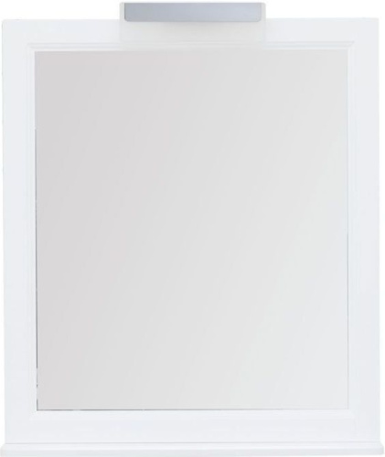 Зеркало в ванную Aquanet Бостон М 00209676 78х90 цвет белый - фото 4