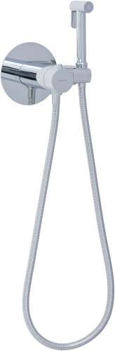 Гигиенический душ со смесителем Allen Brau 5.60001-00 встраиваемый в стену хром - фото 2