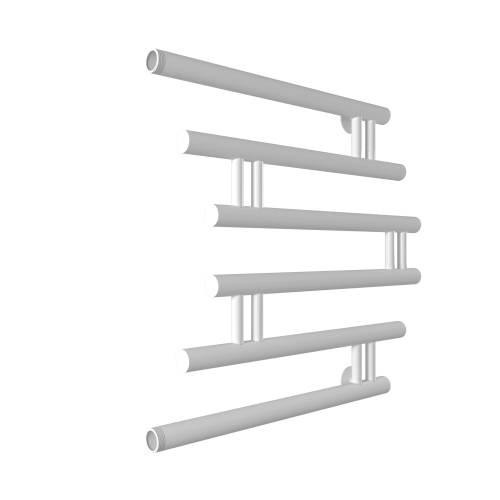 Полотенцесушитель Indigo Zip FZW60-60WM 71х63 водяной белый матовый - фото 4