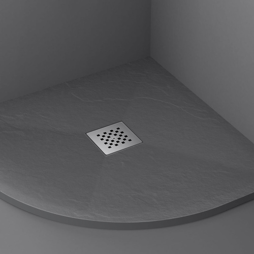 Душевой поддон Vincea H25 VST-4SQ9090A 90х90 искусственный камень антрацит - фото 3