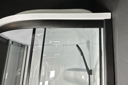 Душевая кабина Royal Bath HK RB90HK1-T-BL Practic 90х90 четверть круга с крышей ориентация универсальная - фото 2