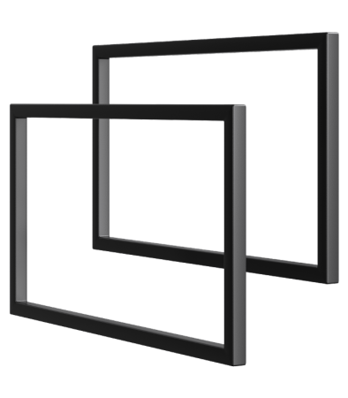 Комплект ножек для тумб 70,80,100 см. Aqwella Fargo FRGN440