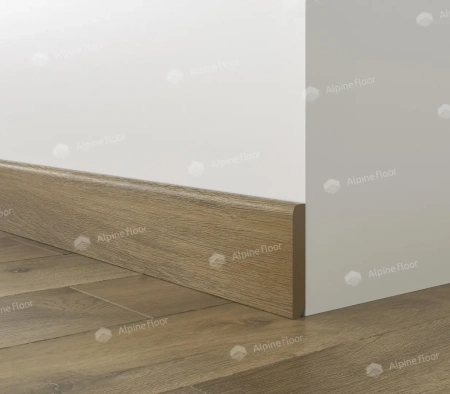Напольный плинтус Alpine Floor Parquet Light SK 13-7 Коричневый толщина 1.25 см 2200х80