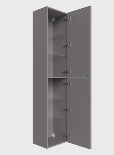 Шкаф-пенал Allen Brau Eclipse 2.0 1.E1005.PGM 2.0 40х32х180 подвесной цвет серый - фото 2