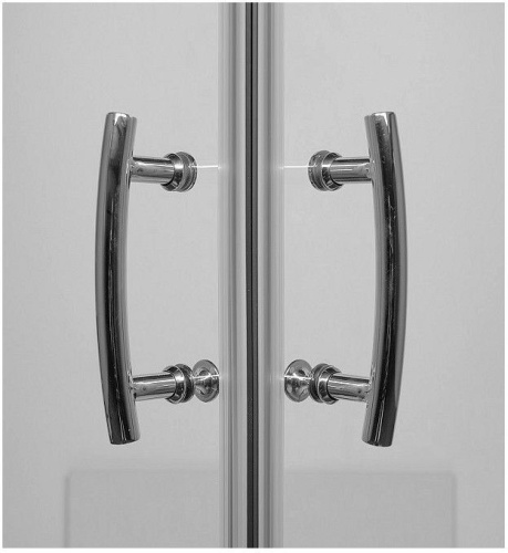 Душевой уголок Aquanet Alfa NAA1142 100х100 стекло прозрачное профиль хром глянцевый без поддона - фото 5