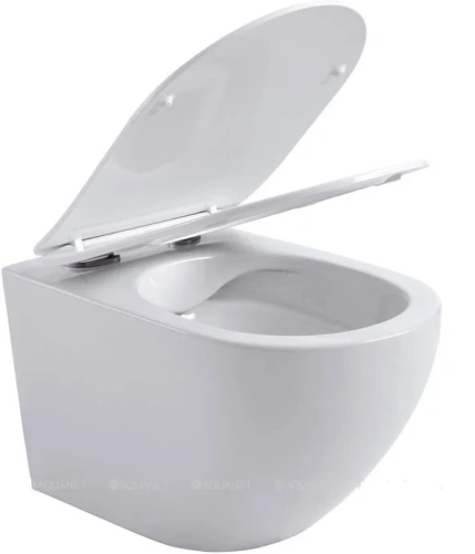Комплект унитаз с инсталляцией с клавишей смыва Aquanet Cetus 00323468 подвесной - фото 3