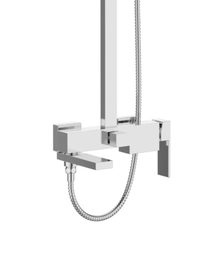 Душевая стойка Agger Great A2893300 настенная цвет хром - фото 4