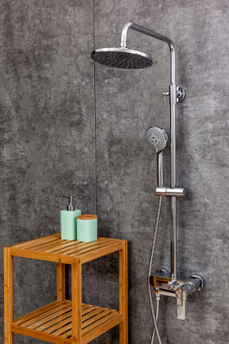 Душевая стойка Orange Otto M22-911cr настенная цвет хром - фото 4