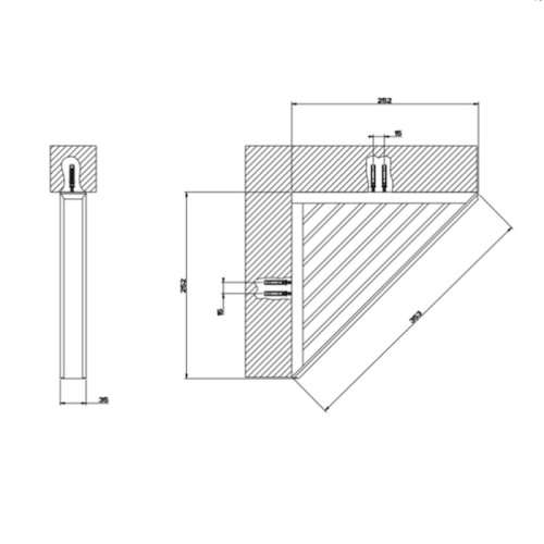 Полка в ванную комнату Gessi Eleganza 46461#080 - фото 2