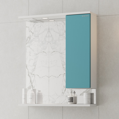 Зеркало-шкаф Onika Марви 206089 60х16х71 подвесной - фото 2