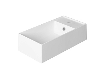 Раковина из санфаянса Simas AG 50 bia/1 hole 50х27 подвесная цвет белый