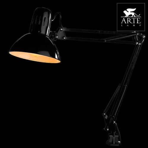 Настольная лампа Arte Lamp Senior (Сениор) A6068LT-1BK - фото 4