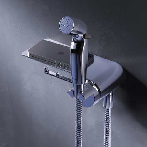 Гигиенический душ со смесителем Am.Pm Func F0H8F900 хром