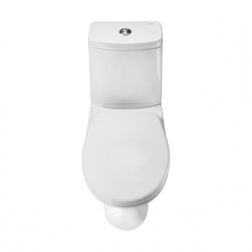 Унитаз-компакт напольный с бачком Santeri Грация 1P2103S0000BF белый с сиденьем каскадный смыв - фото 2