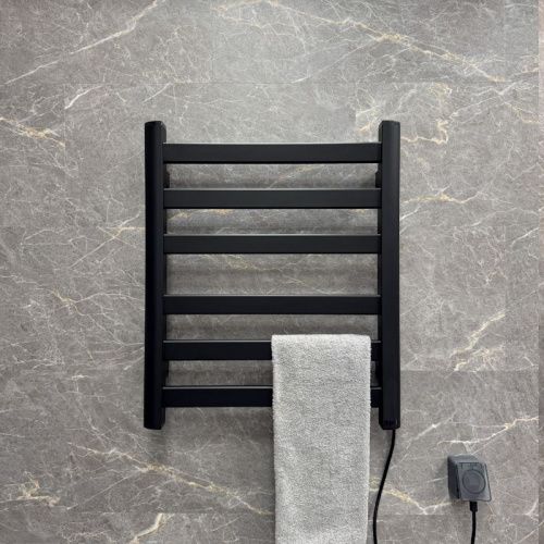 Полотенцесушитель Fixsen FX-7400B 50х60 электрический черный - фото 4